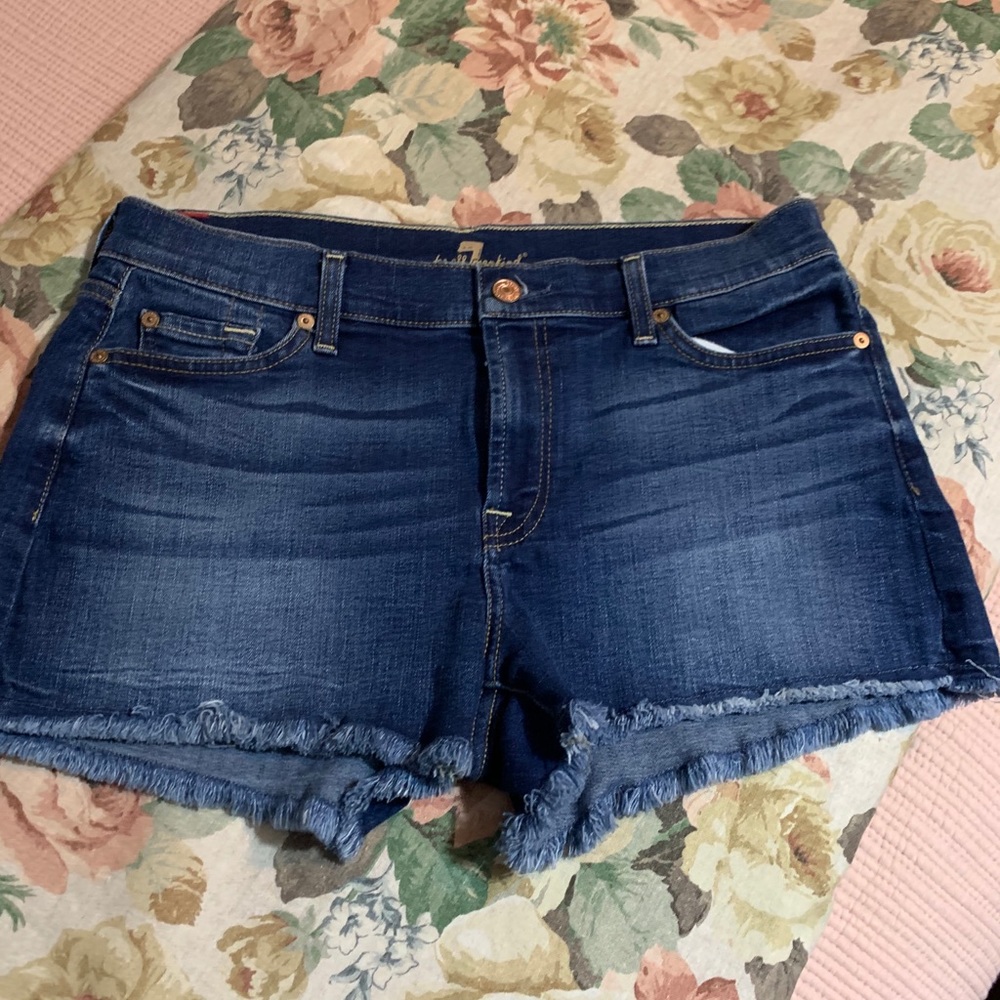 7FAM Jean Shorts 28